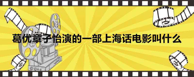 葛优章子怡演的一部上海话电影叫什么