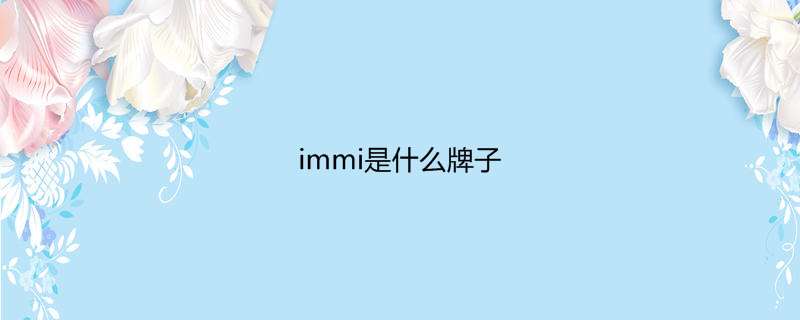 immi是什么牌子