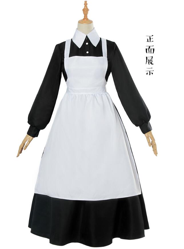 女仆装是不是洛丽塔，女仆装为什么是黑白的并且带项圈？