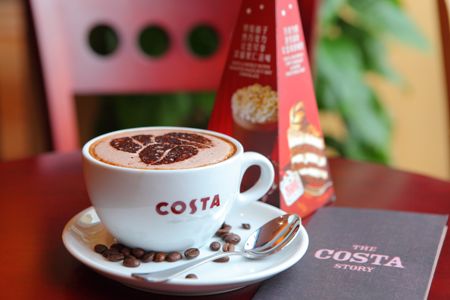 costa咖啡与星巴克的对比区别，星巴克抹茶拿铁含咖啡吗？