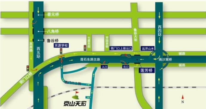 石景山区衙门口规划图，石景山区为什么那么小？