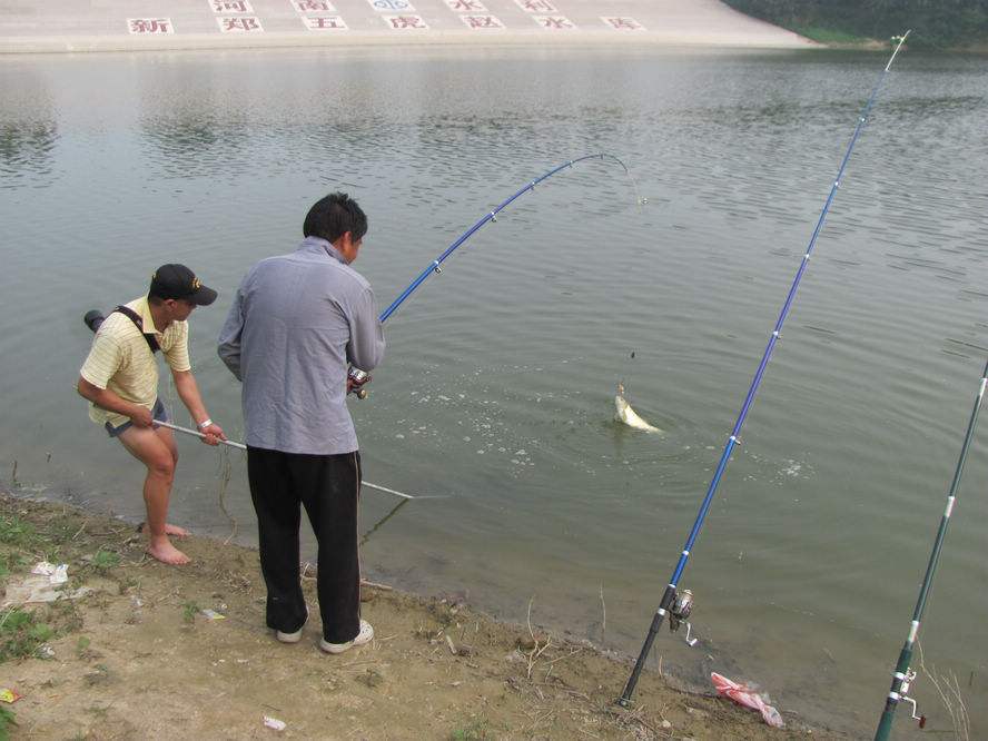 专钓大鱼的海竿玉米粒钓鱼技巧，海竿水库钓鱼钓位图解